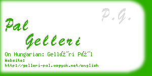 pal gelleri business card